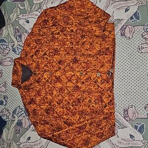 Studio JPR Silk Jacket reversible lightweight puffer style pockets b14